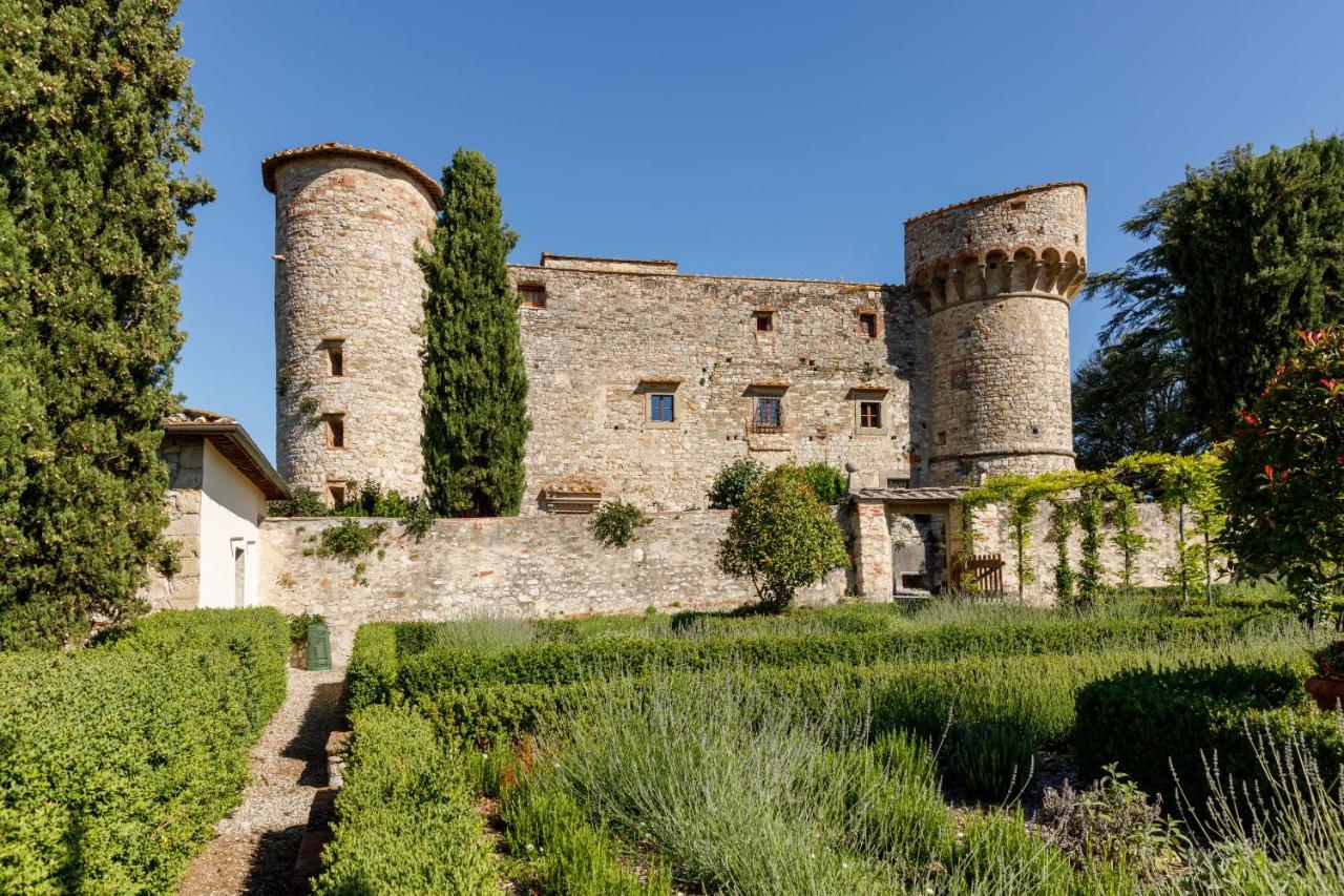 Гостевой дом Castello Di Meleto Гайоле-ин-Кьянти Экстерьер фото
