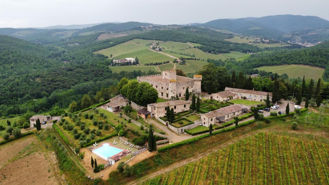 Гостевой дом Castello Di Meleto Гайоле-ин-Кьянти Экстерьер фото